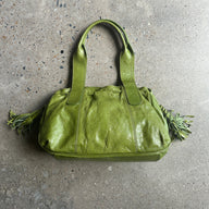 Vintage "Maurizio Taiuti" Chartreuse Handbag