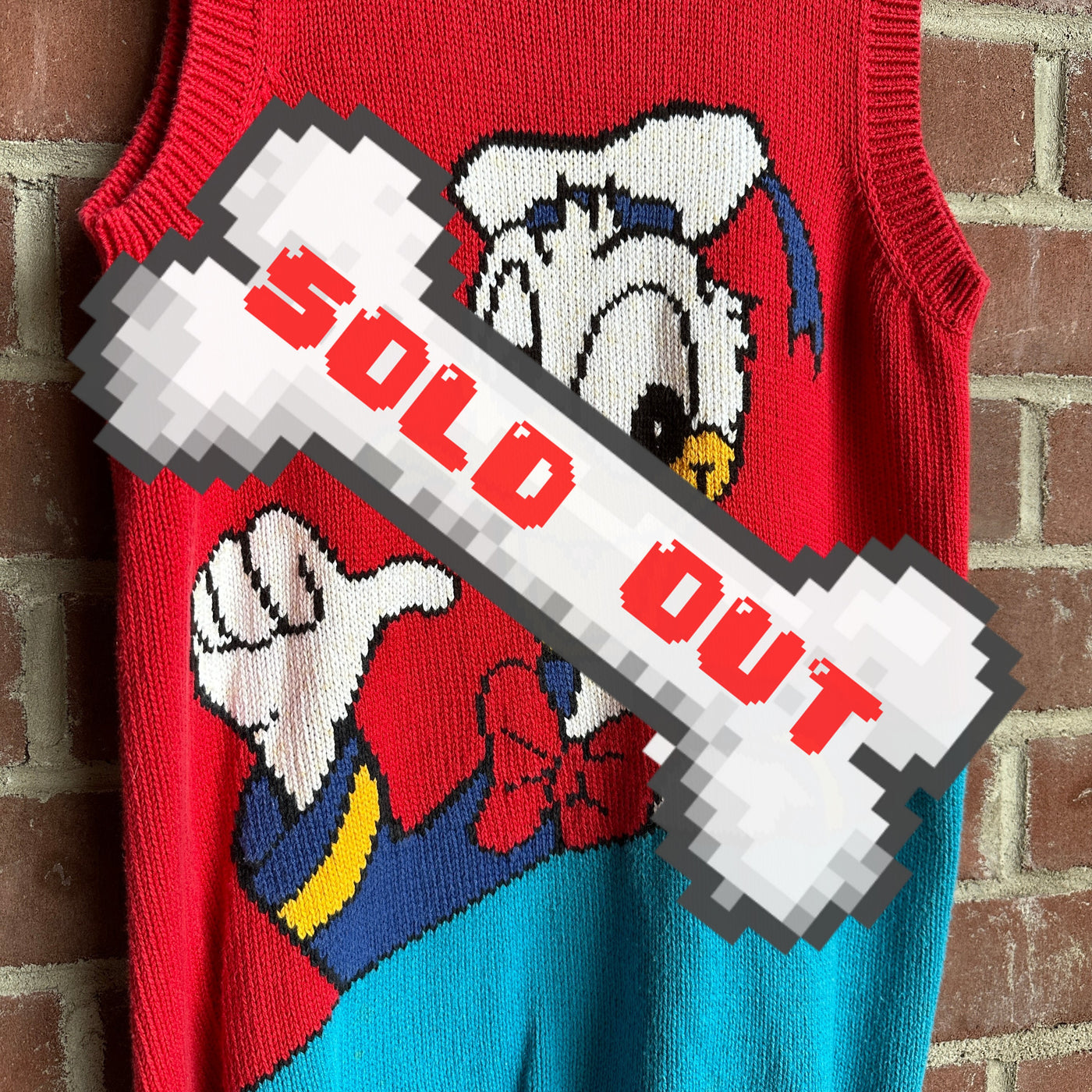 Vintage Red Donald Duck “Mickey & Co. by J.G. Hook” Turtleneck