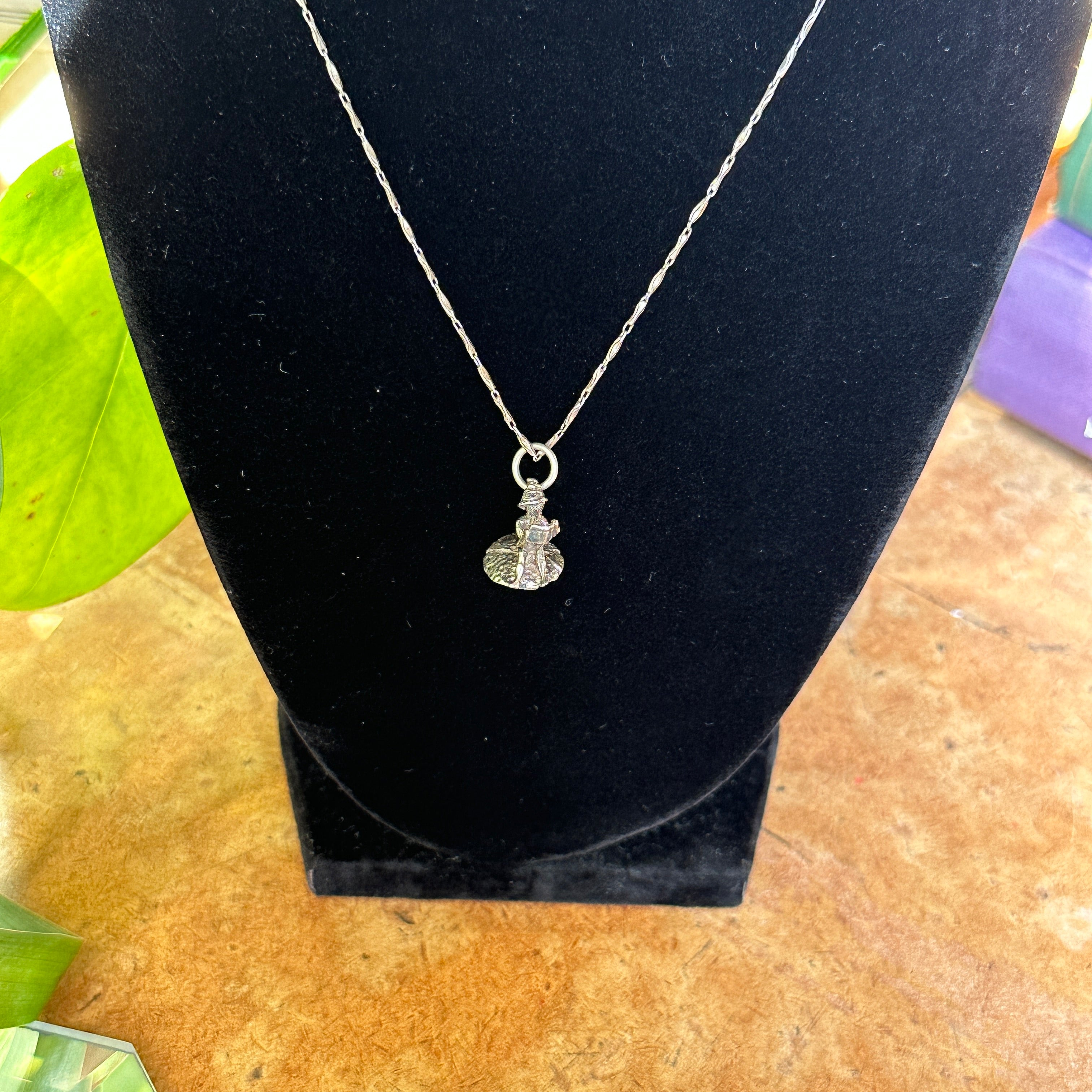 Vintage Sterling Fairy Necklace