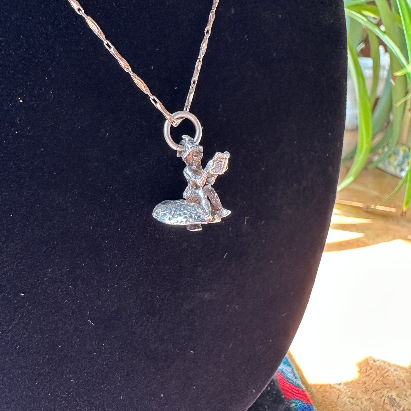 Vintage Sterling Fairy Necklace