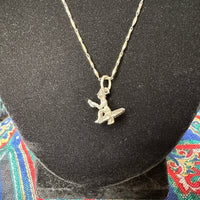 Vintage Sterling Fairy Necklace