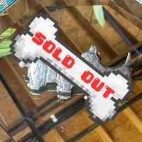 Vintage Sterling Silver Terrier Brooch