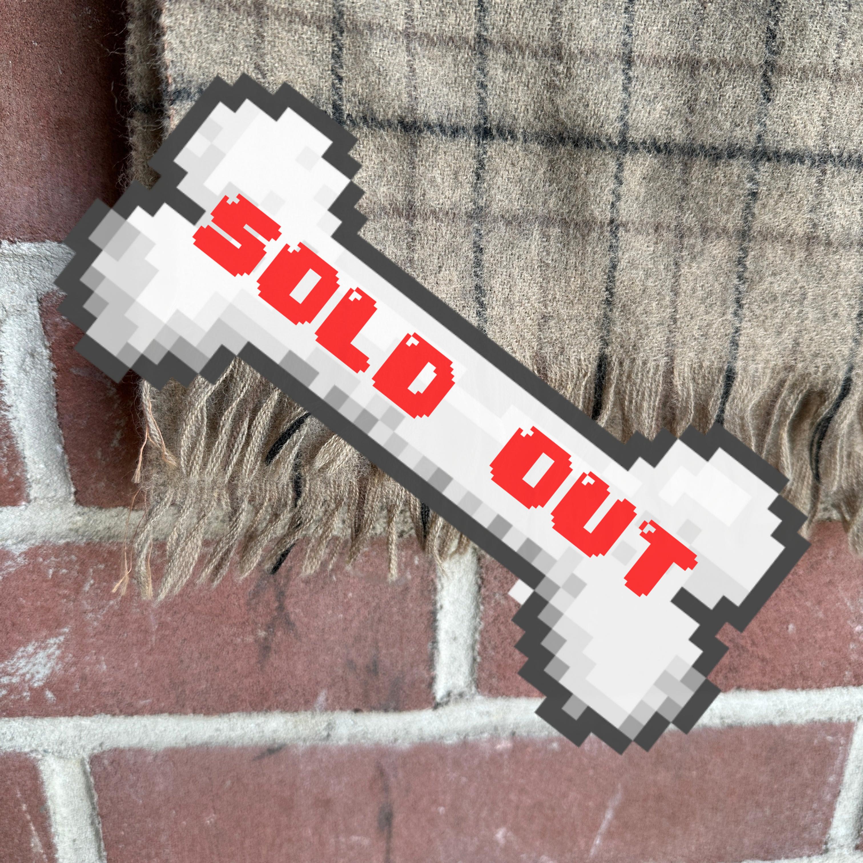 Vintage Superfine 100% Lambswool Scarf