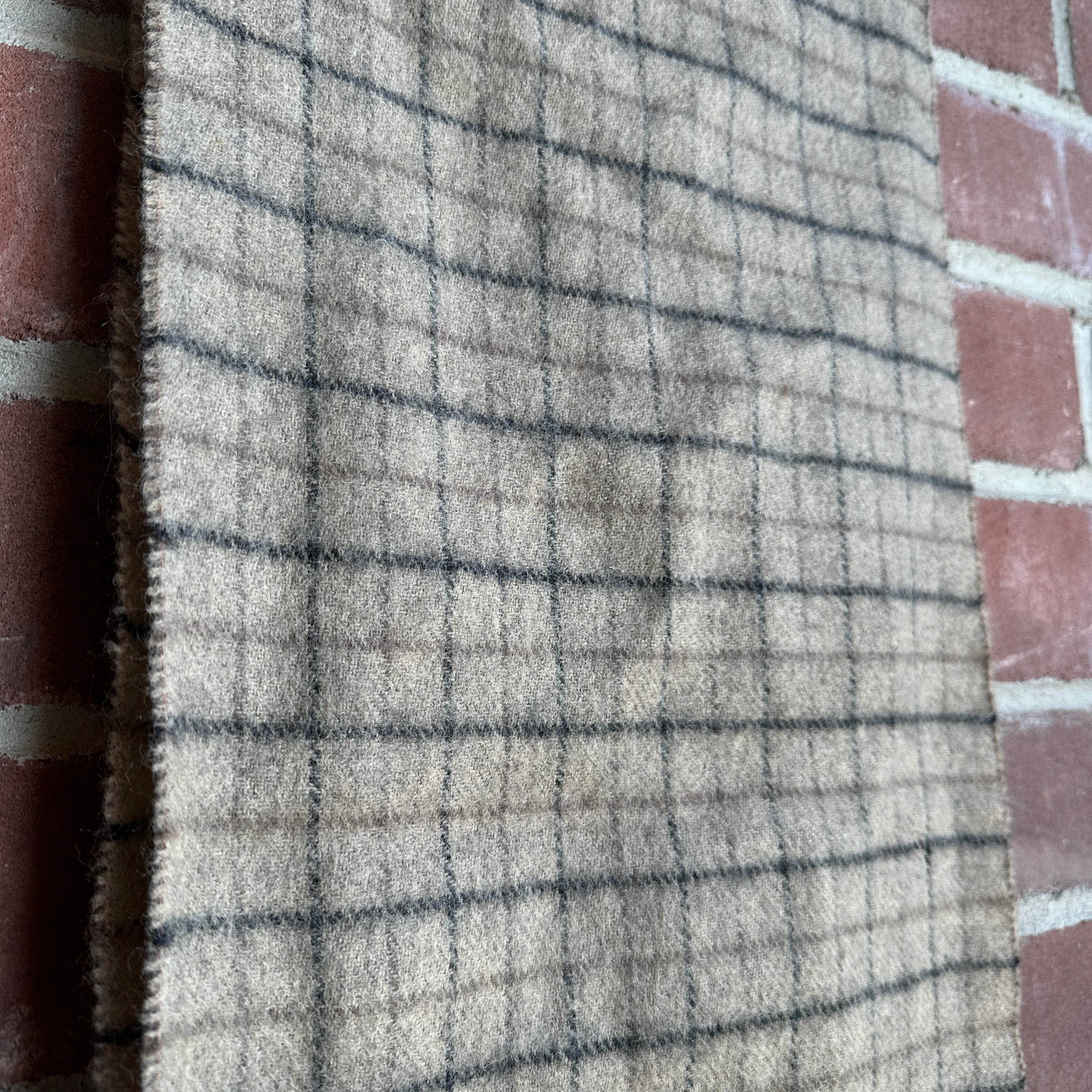 Vintage Superfine 100% Lambswool Scarf