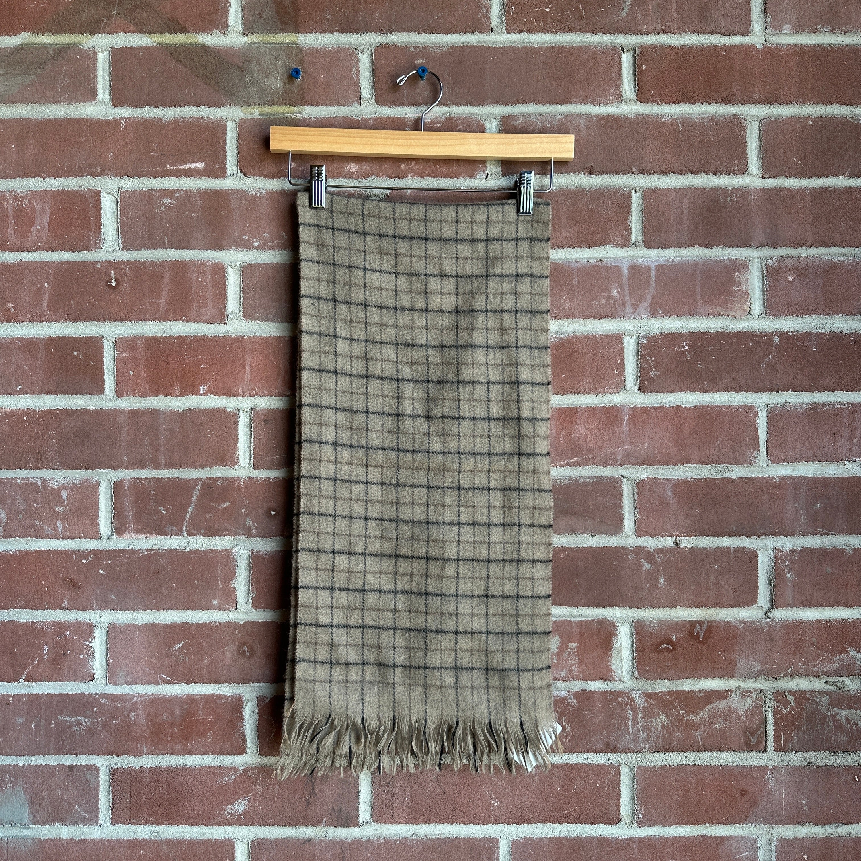 Vintage Superfine 100% Lambswool Scarf