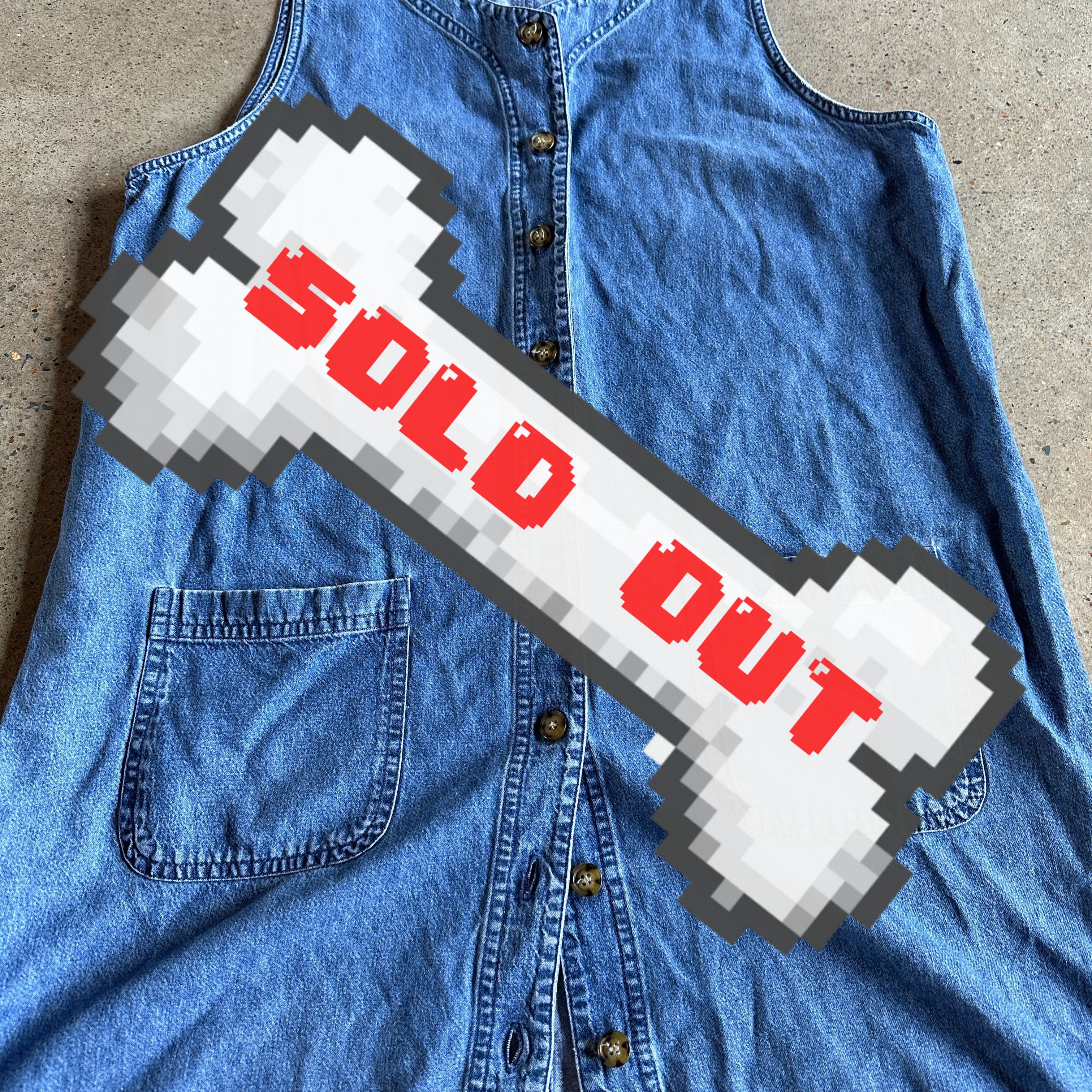 denim pinafore dress