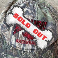 vintage Arkansas razorbacks camo snapback