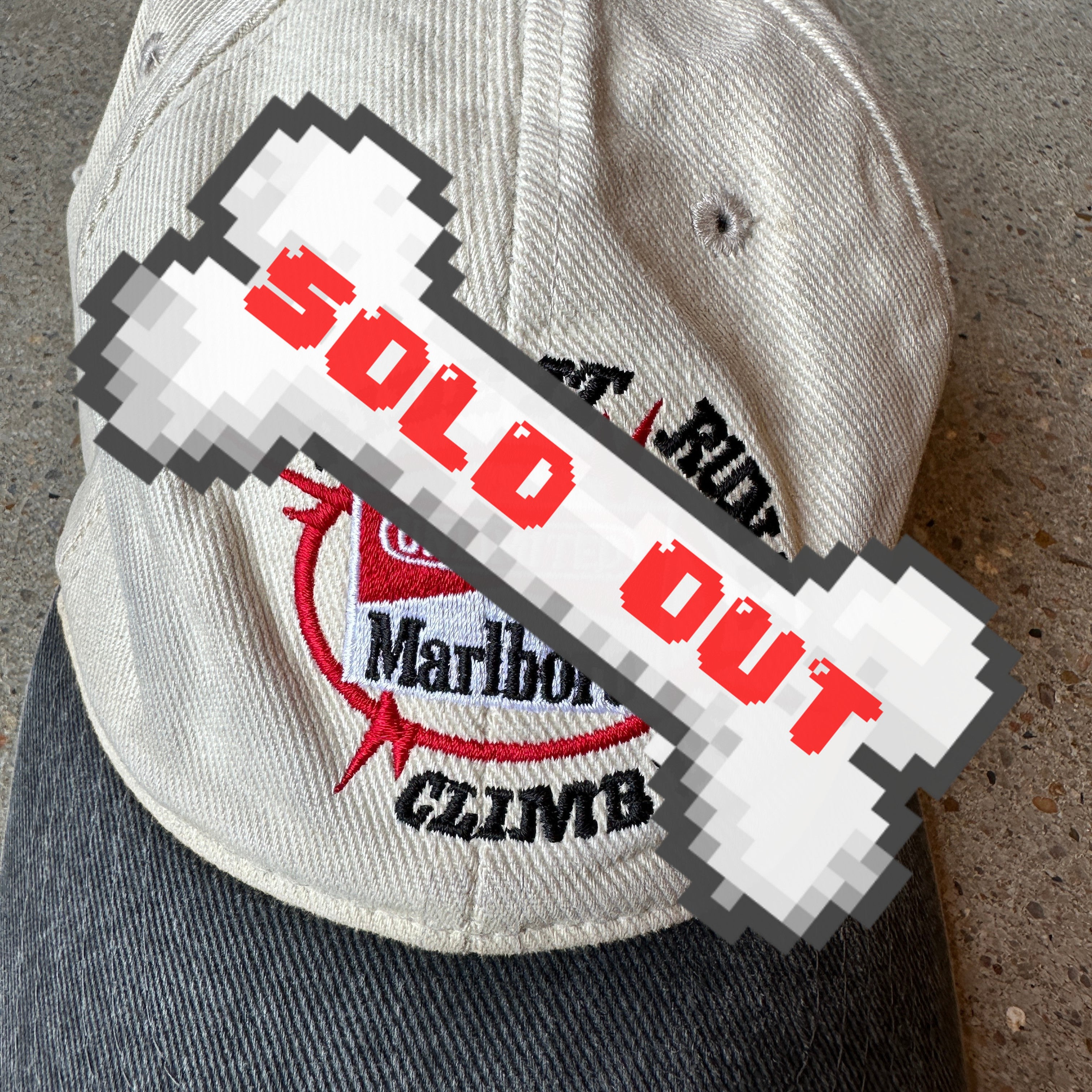 vintage Marlboro cap "Ride it Run it Climb it"