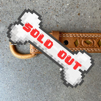 vintage embossed diamond leather belt
