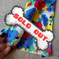 vintage floral silk neck tie!
