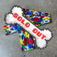 vintage floral silk neck tie!