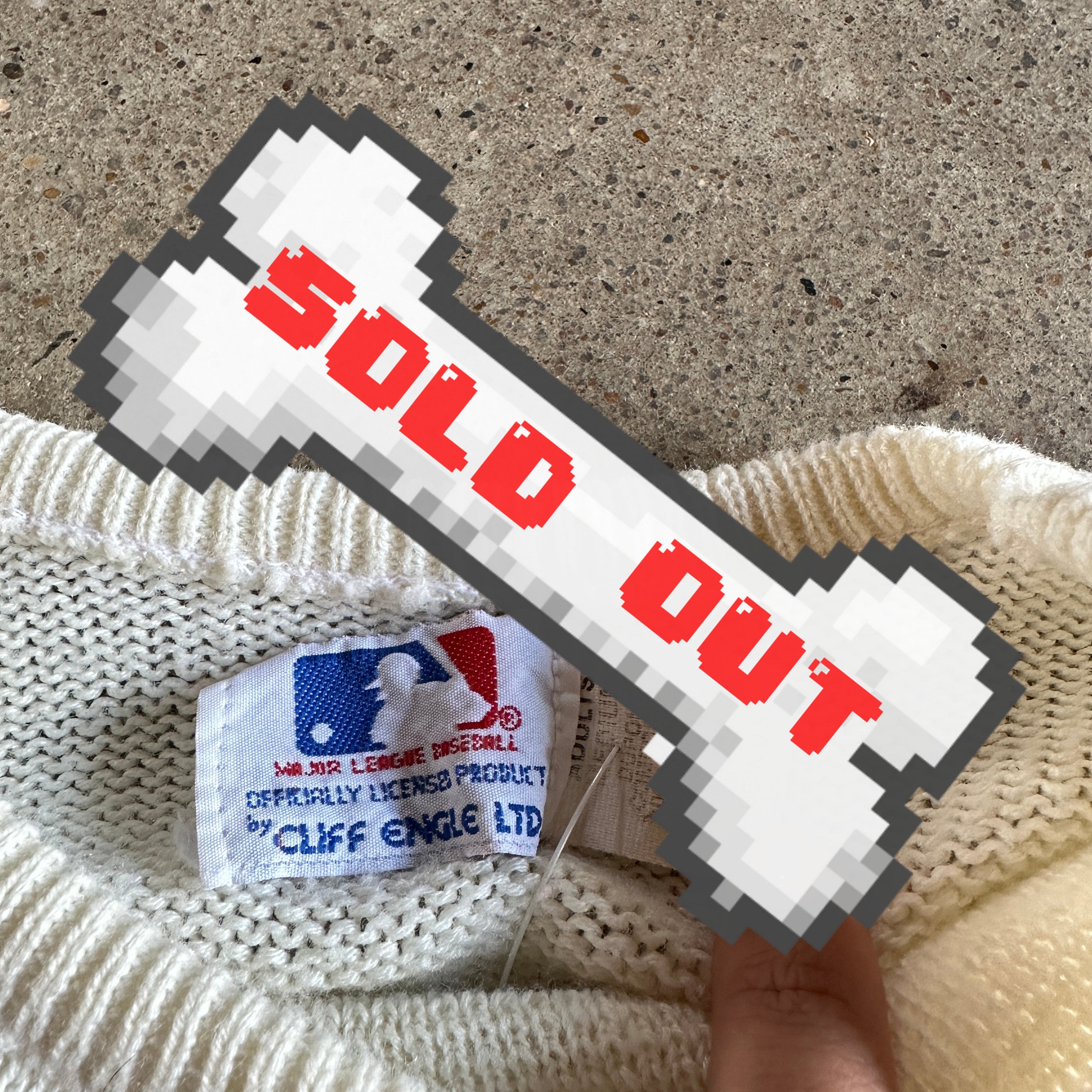 vintage houston astros knit sweater