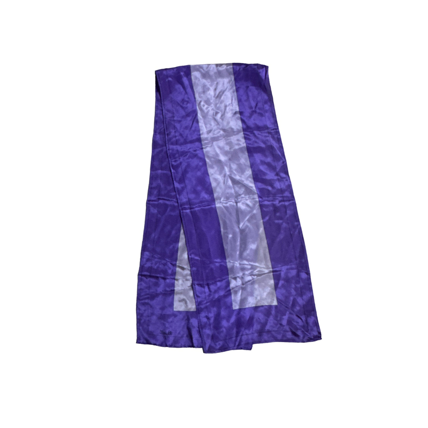 vintage silk revelli neck scarf in purple