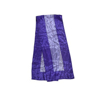 vintage silk revelli neck scarf in purple
