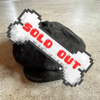 vintage suede sharpay evens newsboy hat