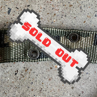 y2k Woven Nylon Camo Rivet Belt